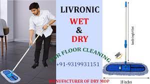 dry cotton floor cleaning mop