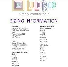 Pin By Team Brilliant Co On Lularoe Sizing Fit In 2019