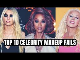 red carpet celebrity makeup fails