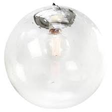 vintage dutch clear bubble glass