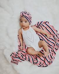 Accent hairstyles with flowers, fun patterns or shiny metallics with icing's stylish line of headwraps. The Stylish Baby Turban I Keep Seeing On Baby Girls 2019 The Strategist New York Magazine