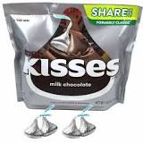 How many Hershey Kisses are in a 10 oz bag?