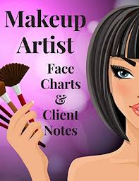 makeup artist face chart client notes