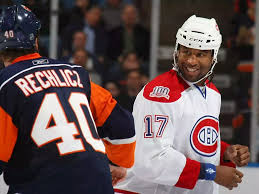He previously played for five organizations in the national hockey league (nhl). Donaldbrashear Former Nhl Enforcer Donald Brashear Is Working At A Tim Hortons In Quebec Montreal Canadiens