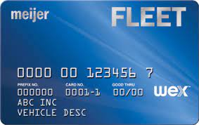 meijer fleet card take control of