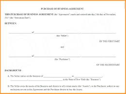 Free Business Bill Of Sale Template Selling A Contract