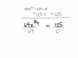 Solving Equations With Fractional