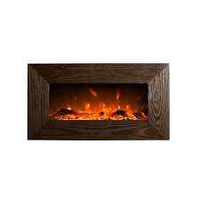 wall mounted electric fireplace heater