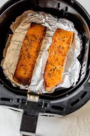 air fryer salmon under 10 minutes