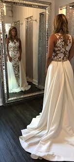 white terani pageant gown