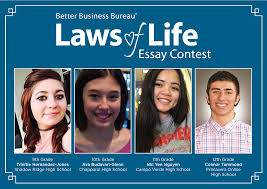 Bbb Laws Of Life Essay Contest