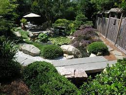 Japanese Inspired Garden With Koi Pond