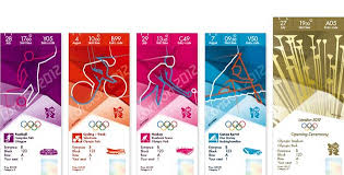 London 2012 Olympic Ticket Designs Feel Desain Your