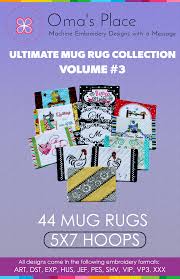ultimate mug rug volume 3 dvd 44 mug