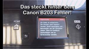 Download drivers, software, firmware and manuals for your canon product and get access to online technical support resources and troubleshooting. Das Steckt Hinter Der Canon Fehlermeldung B203 Youtube