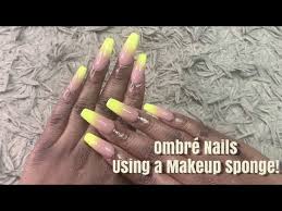 nail art diy ombré nails using a