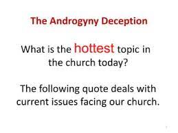 Androgyny deception