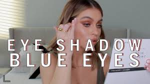 eyeshadow for blue green eyes with