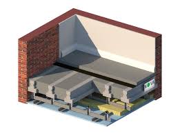 block and beam floor insulation with