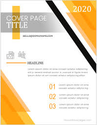 5 Best Professional Cover Page Templates For Ms Word Ms