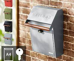 Lockable Outdoor Mailbox Mail Box