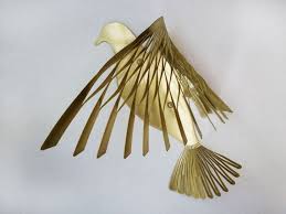 Pigeon Metal Wall Art Of Brass 3d Wall