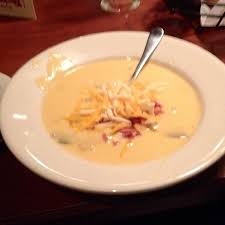 overloaded cheese potato soup picture
