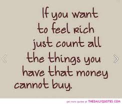 feel-rich-quote-thankful-family-love-life-quotes-pictures-pics ... via Relatably.com