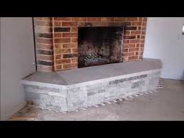 Fireplace Facelift Using Natural Stone