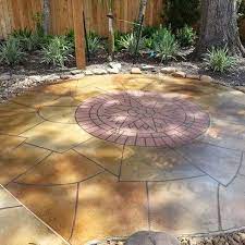 2018 stamped concrete patio cost