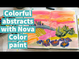 Colorful Abstracts With Nova Color