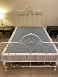 double bed frame vintage full iron bed
