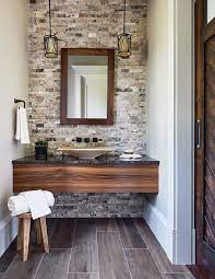 Wood Bathroom Rustic Bathrooms