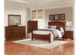 Poster Bed Queen King In Cherry Finish