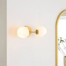 Staggered Glass Sconce Double West Elm