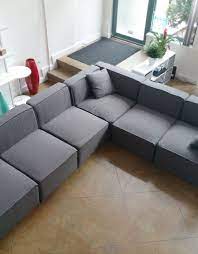 The Soft Cube Love Seat 2 Person Sofa