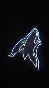 Hd wallpapers and background images. Neon Wallpaper Made By Trxnton On Twitter Timberwolves