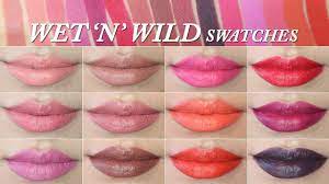 wet n wild megalast lipstick swatches