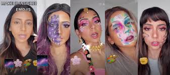 emoji inspired makeup transformation