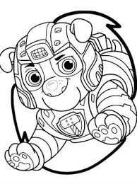 Ryder, chase, rubble, marshall und andere helden. Kids N Fun Com 24 Coloring Pages Of Paw Patrol Mighty Pups