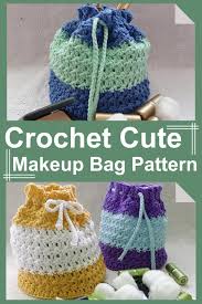12 free crochet makeup bag patterns