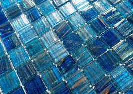 Gold Vein Glass Mosaic Tiles Squares