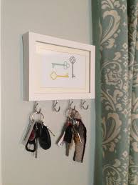 Ikea Frame With Hooks Added Key Holder