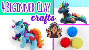 4 easy clay crafts for beginners when