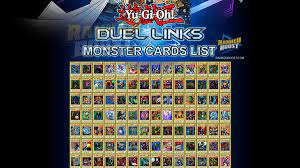 Everyone wants a deck around them but which are the best? Yu Gi Oh Duel Links Monster Card List All Monster Cards In Duel Links