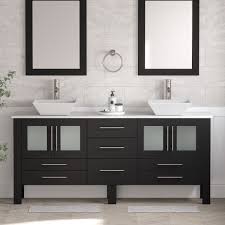 70 double vessel sink bathroom vanity