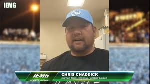 chris chad named football coach