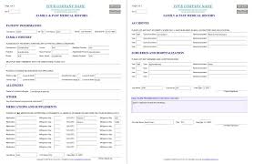 Family History Free Printable Family Medical History Forms