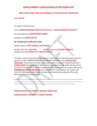 Sample employment verification letter and templates, to confirm a person is or was employed by a company, with tips for writing and requesting. 29 Verification Letter Examples Pdf Examples