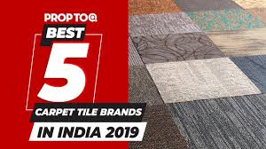 top 5 carpet tile brands in india on